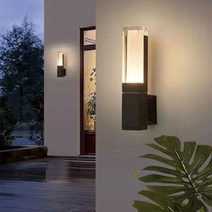Outdoor Motion Sensor LED Waterproof Wall Sconce Light
