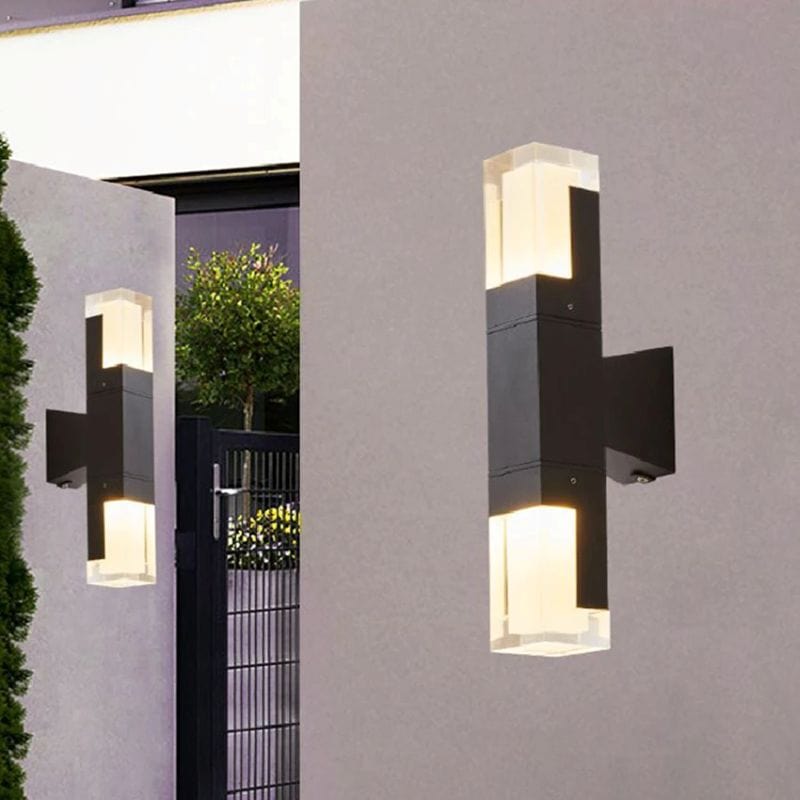 Outdoor Motion Sensor LED Waterproof Wall Sconce Light
