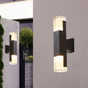 Outdoor Motion Sensor LED Waterproof Wall Sconce Light