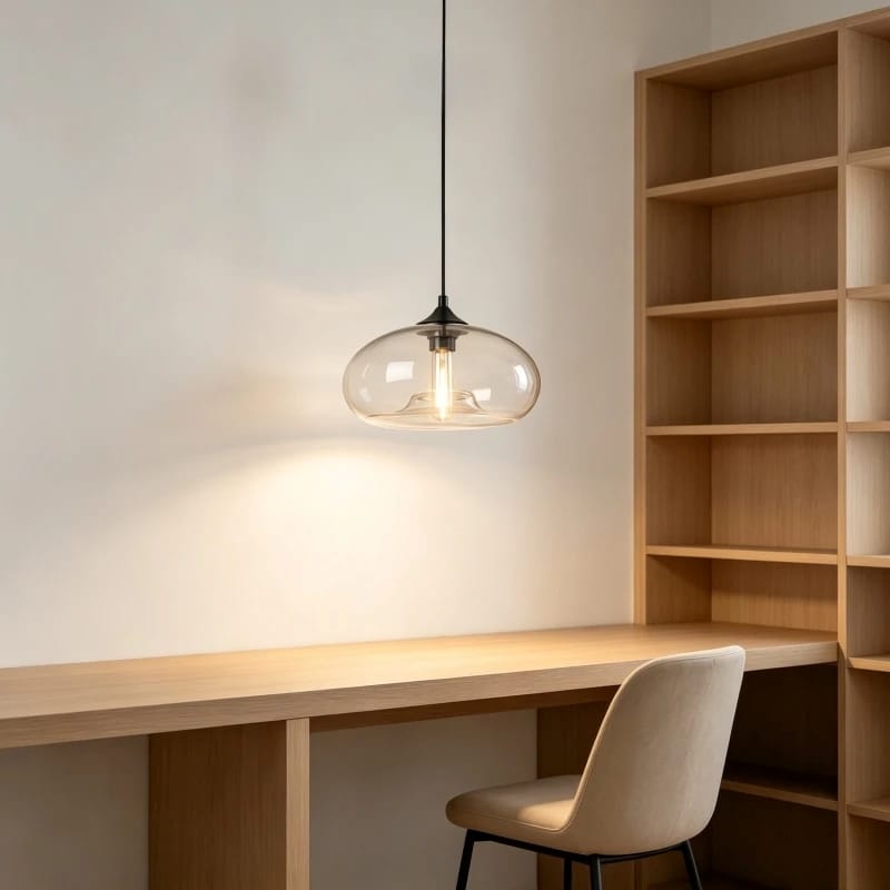 Ovea - Modern Oval Glass Pendant Lamp