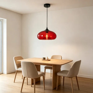 Ovea - Modern Oval Glass Pendant Lamp