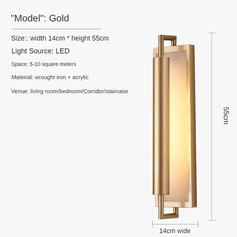 Postmodern Style Wall Lamp for Elegant Interior