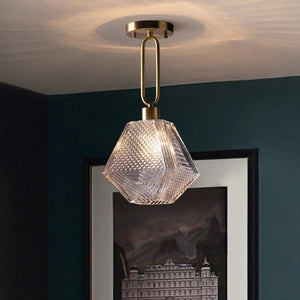 Qrutt - Minimalist Crystal Ceiling Lamp