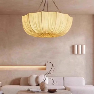 Ren - Wabi Sabi Retro Fabric Pendant Lamp