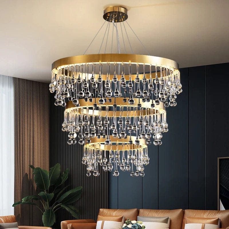 Rhea - Modern LED Crystal Chandelier