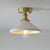 Ryota - Japanese Brass Ceramic Ceiling Lamp