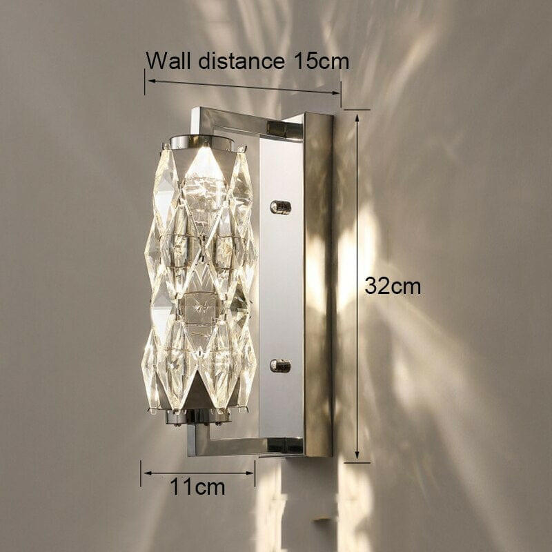 Sanne - Luxury Crystal Wall Lamp Postmodern