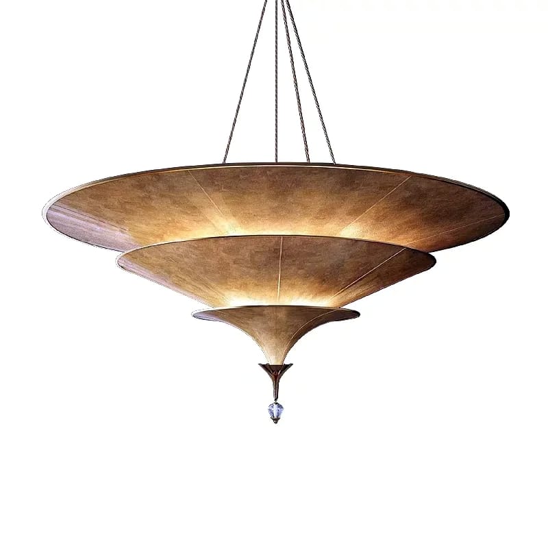 Serene Lotus – Wabi-sabi Chandelier