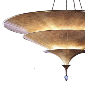 Serene Lotus – Wabi-sabi Chandelier