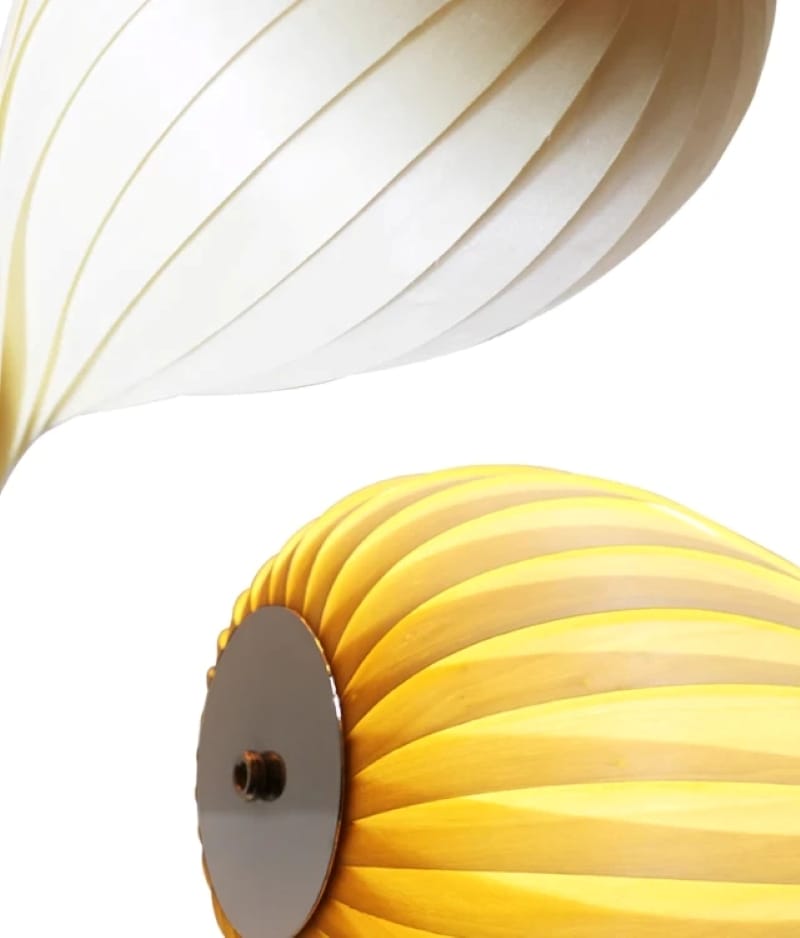 Shanghaf - Wooden Floor Lamp