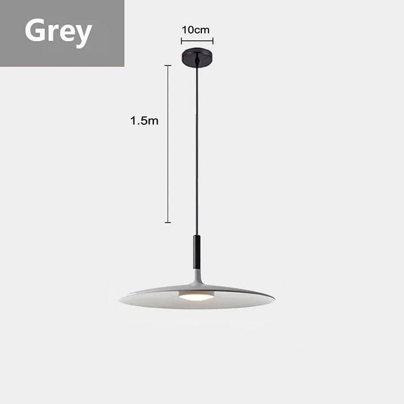 Sigurd - Nordic Flying Saucer Pendant Light in Industrial Style