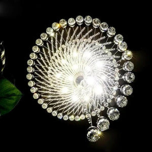 Skol - Modern Spiral Crystal Staircase Ceiling Lamp