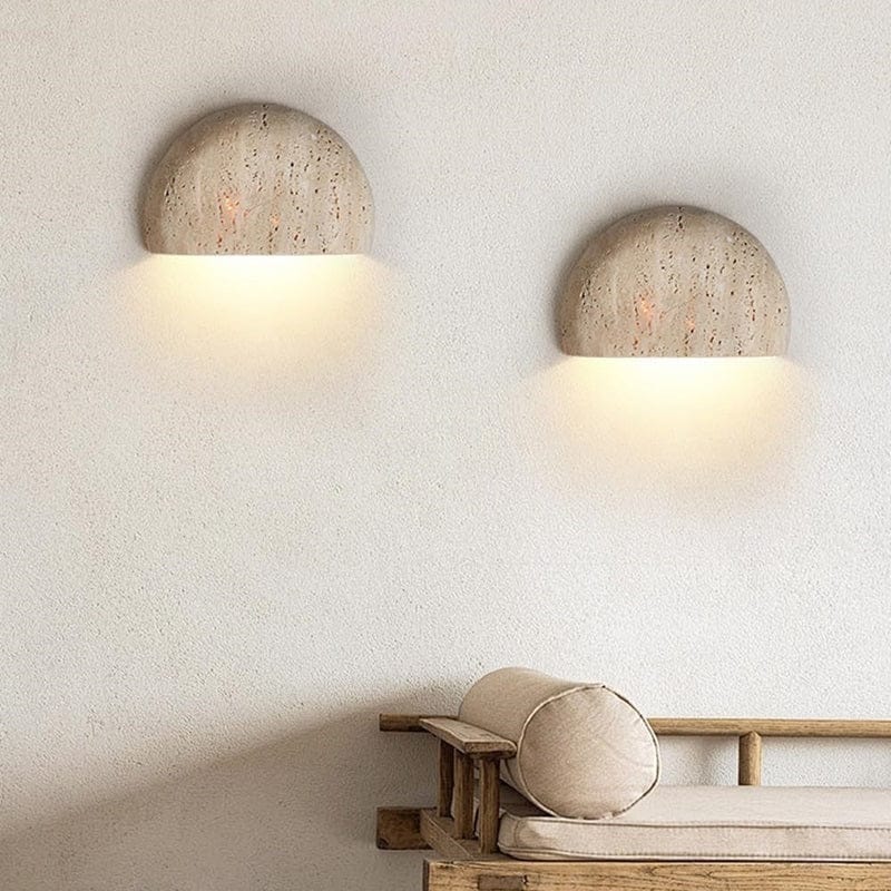 Soren - Natural Stone Wall Light