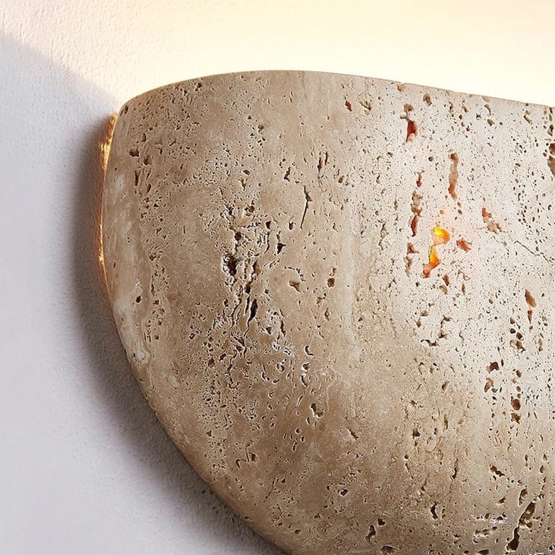 Soren - Natural Stone Wall Light