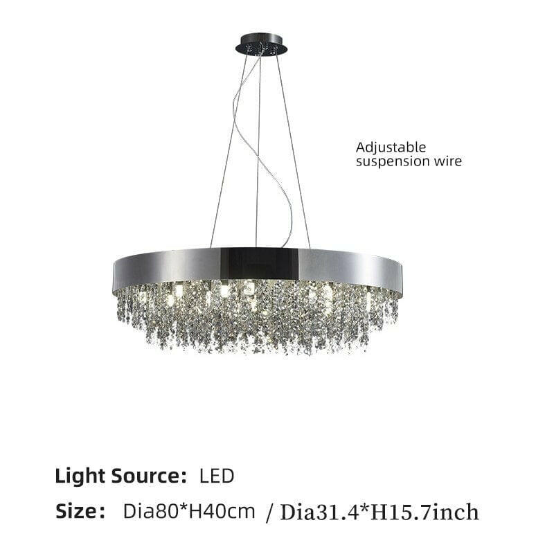 Stella - Italian Modern Luxury Crystal Chandelier