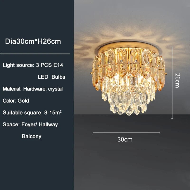 Stellar - Industrial Glass Ceiling Lamp