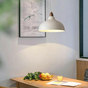 Sten - Danish Iron and Solid Wood Pendant Lamp