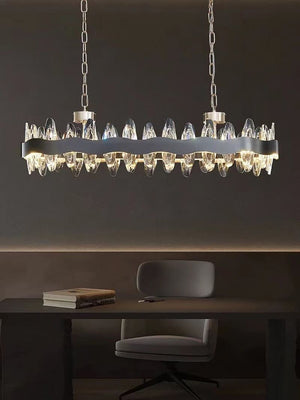 Sussmann - Modern Rectangular LED Luxury Chandelier