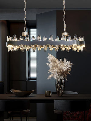 Sussmann - Modern Rectangular LED Luxury Chandelier