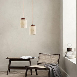 TerraGlow - Natural Stone Ceiling Pendant Lamp