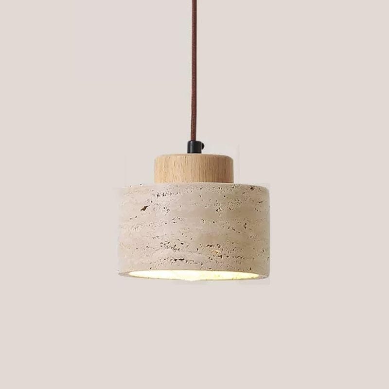 TerraGlow - Natural Stone Ceiling Pendant Lamp