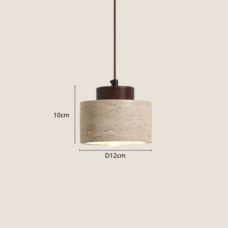 TerraGlow - Natural Stone Ceiling Pendant Lamp