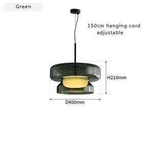 Theo - Glass Pendant Lamp for Ceiling