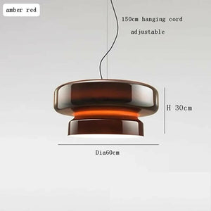 Theo - Glass Pendant Lamp for Ceiling