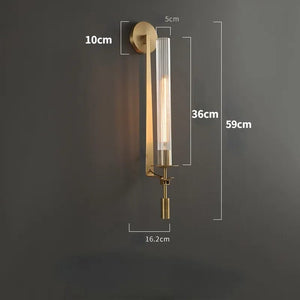 Viktor - Modern Copper Wall Lamp