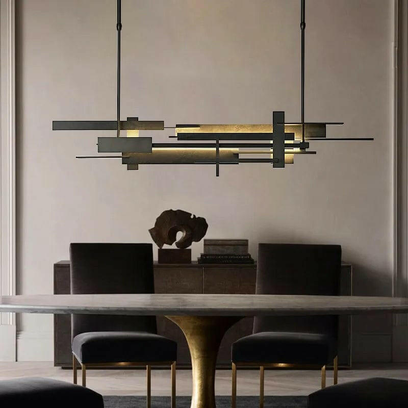 Vitto - Postmodern Black Retro Chandelier