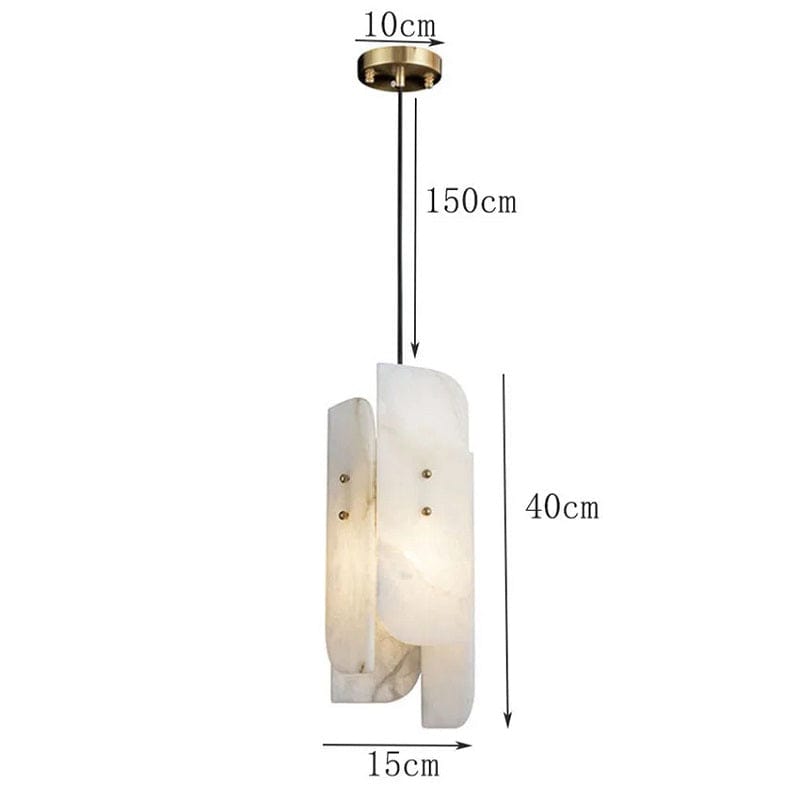 Vittorio - Natural Marble Pendant Lamp