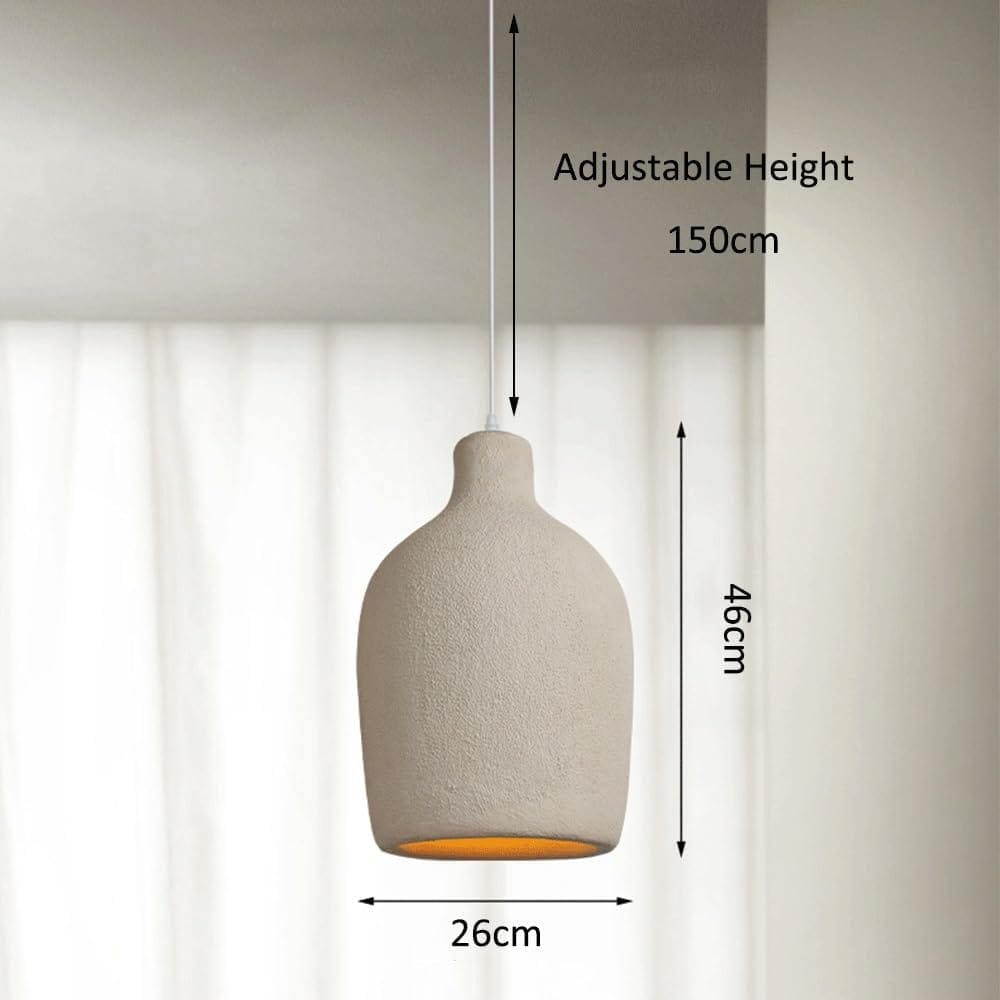 Vold - Wabi-Sabi Japanese Resin Pendant Lamp