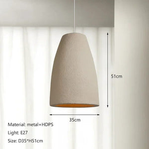 Vold - Wabi-Sabi Japanese Resin Pendant Lamp