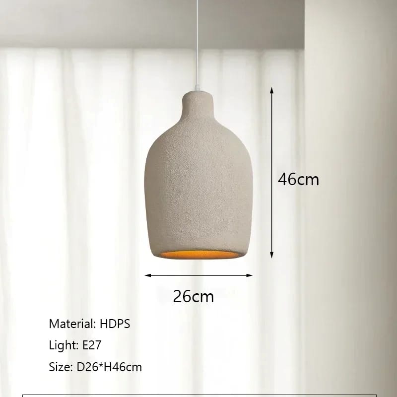 Vold - Wabi-Sabi Japanese Resin Pendant Lamp
