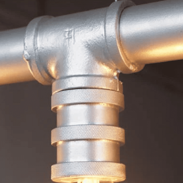 4 Head Water Pipe Industrial Pendant Light | Bright & Plus.