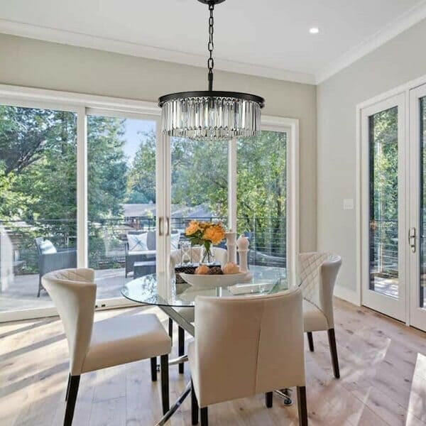 Modern Crystal Chandeliers Lighting Pendant Ceiling Lamp with 3