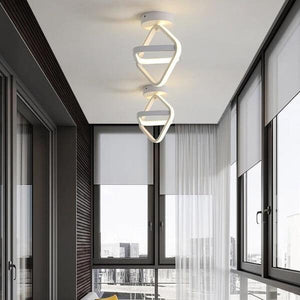 Alba - Modernist Rectangular Ceiling Lights | Bright & Plus.