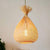 Albert - Bulb Style Bamboo Pendant Lamp | Bright & Plus.