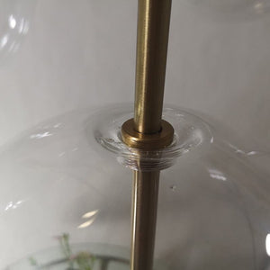 Alessio - Clear Globe Glass Pendant Lights