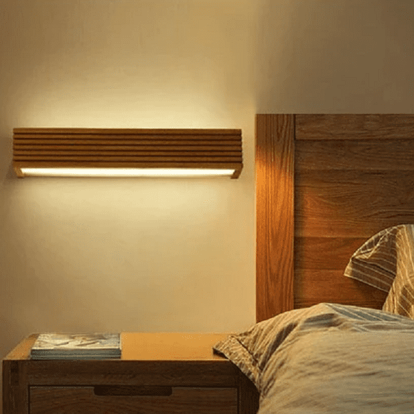 Alessio - Modern Nordic Wooden Wall Lamp | Bright & Plus.