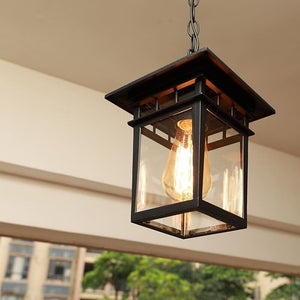 Aluminum Antique Pendant Lamp Outdoor/Indoor