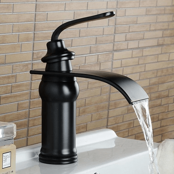 Ames - Vintage Brass Waterfall Faucet | Bright & Plus.