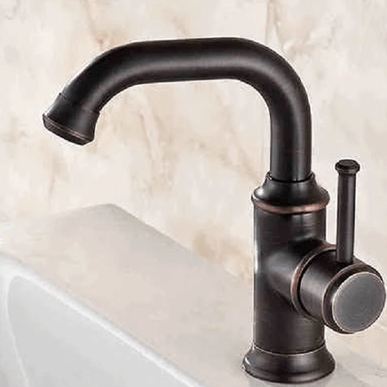 Anaia - Vintage Style Brass Bathroom Faucet | Bright & Plus.