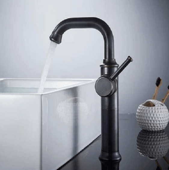 Anaia - Vintage Style Brass Bathroom Faucet | Bright & Plus.