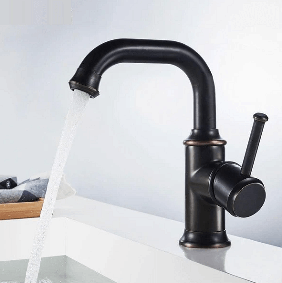 Anaia - Vintage Style Brass Bathroom Faucet | Bright & Plus.