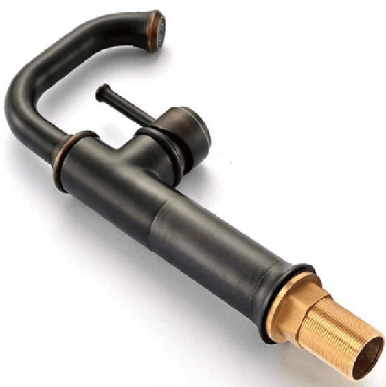 Anaia - Vintage Style Brass Bathroom Faucet | Bright & Plus.