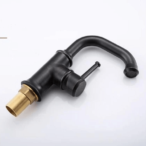 Anaia - Vintage Style Brass Bathroom Faucet | Bright & Plus.