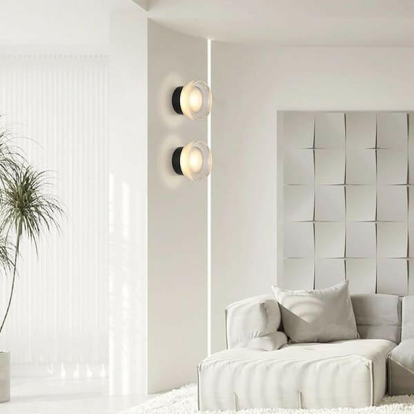 Anke - Creative Glass LED Wall Lamp Simple
