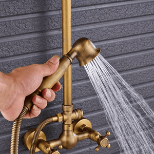 Antique Faux Shower Faucet | Bright & Plus.