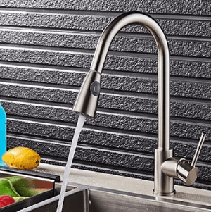 Anton - Retractable Kitchen Faucet | Bright & Plus.